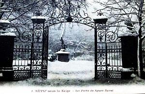 Setif - Square Barral - Sous la Neige